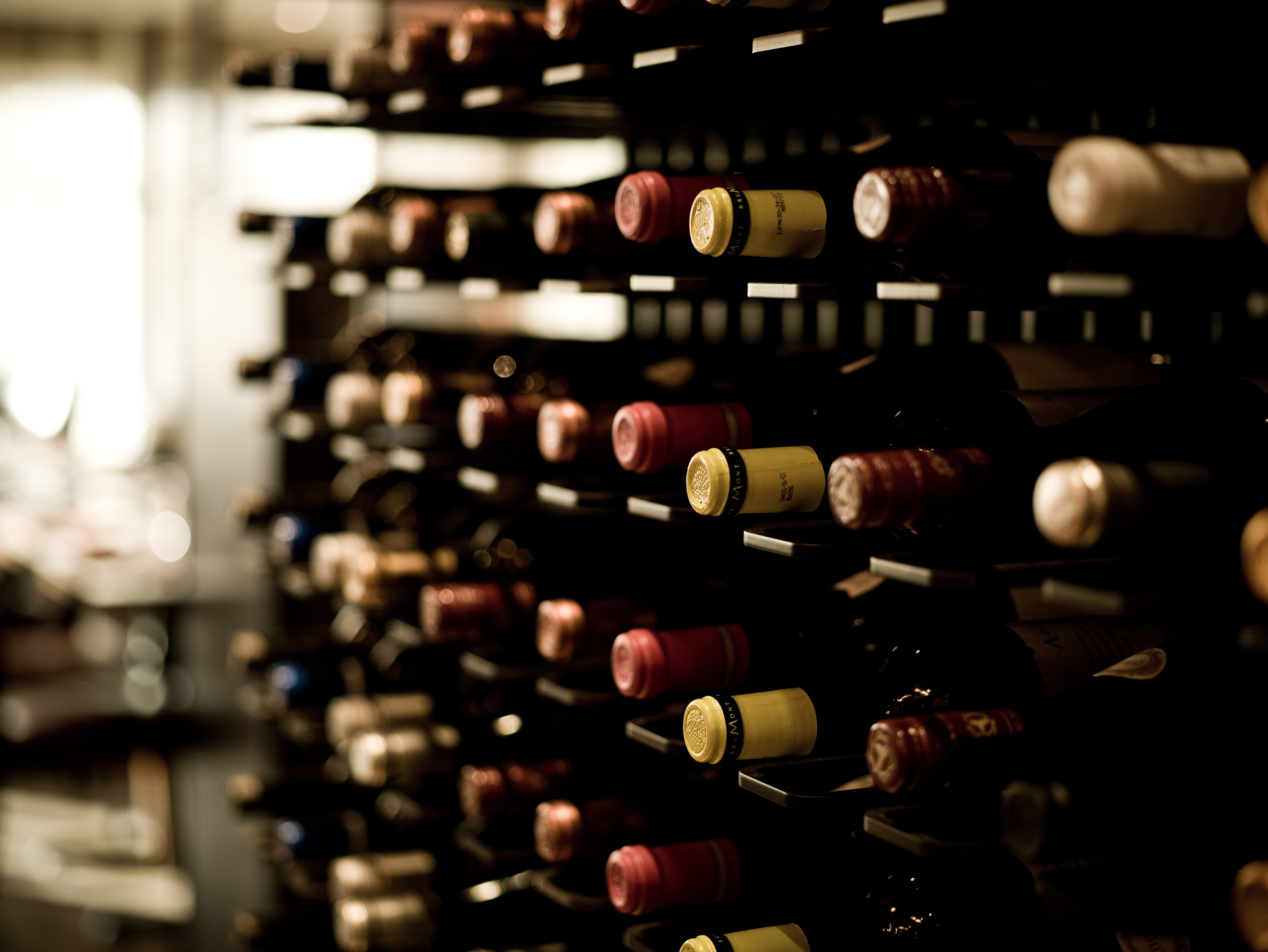 Wine cellar photo by Maison Boulud